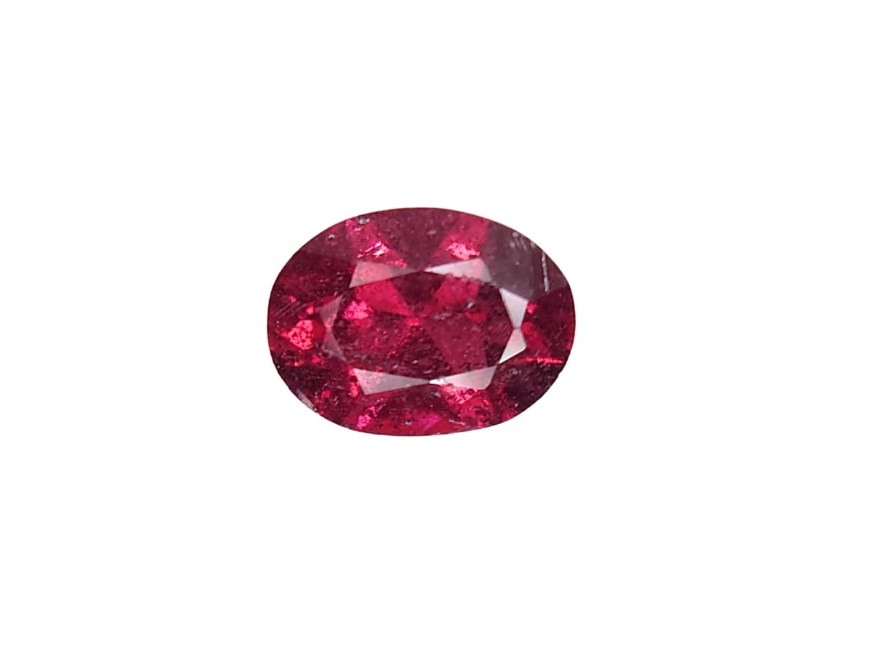 0.96ct Natural Malaya Garnet Oval cut From Tanzania — view 1